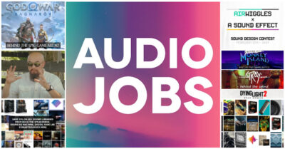 Audio Jobs for games and film