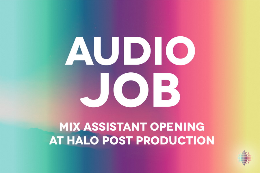 Audio Job for a Mix Assistant