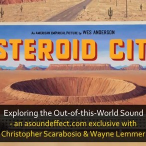 Asteroid City film sound design