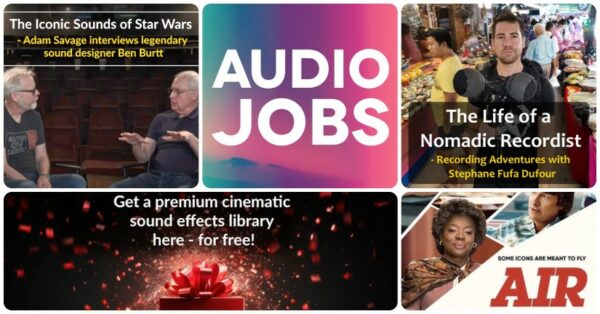 New audio jobs for games and film