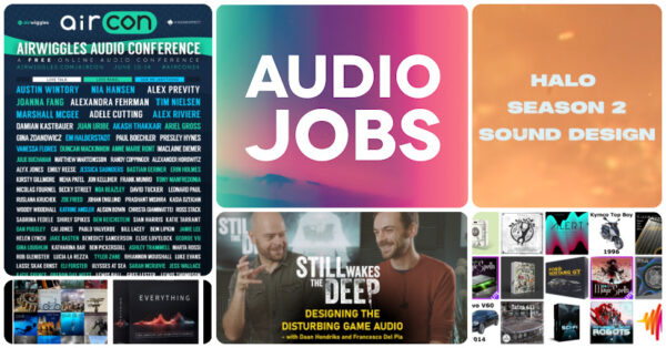 New audio jobs for game audio and film sound