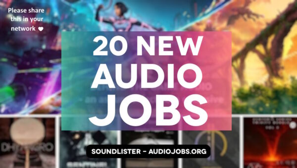 Audio Jobs in Game Audio and Film Sound