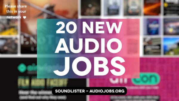 Audio Jobs in Game Audio and Film Sound