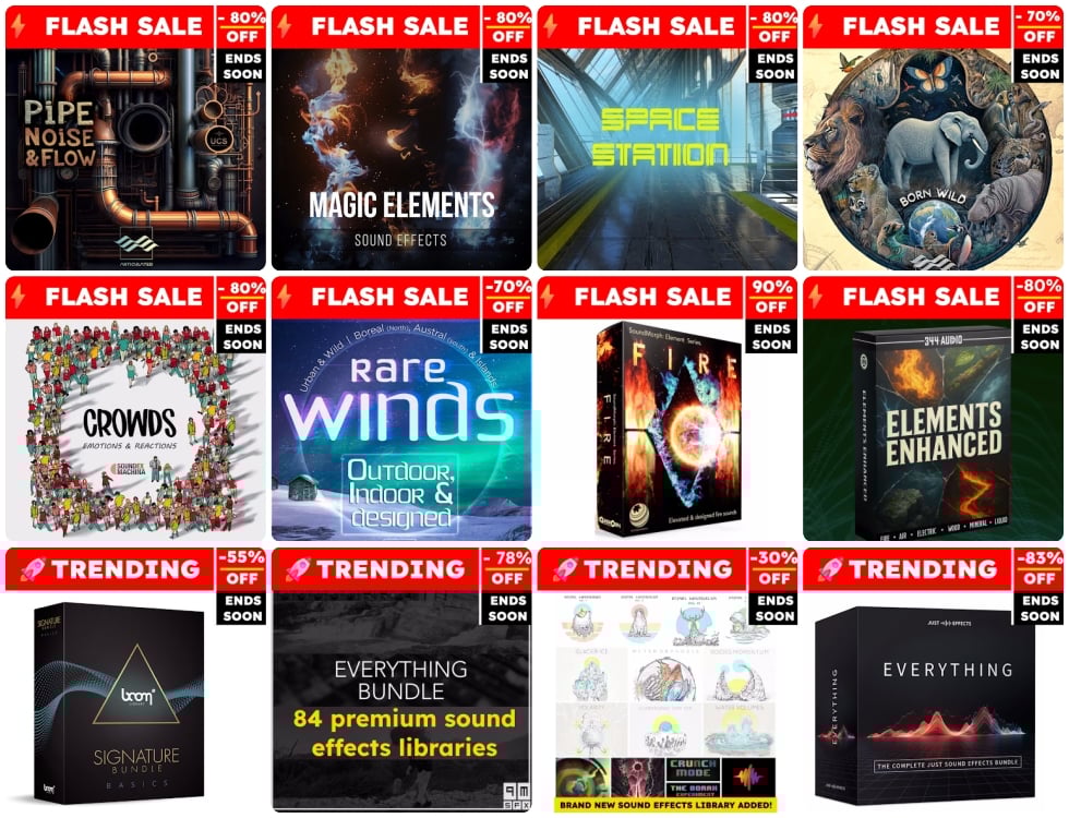 Sound Effects Sale