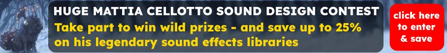 Enter The Sound Design Contest & Save